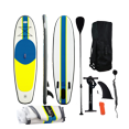 thumbnail image 6 of Blue Water Toys Portable Inflatable Stand Up Paddle Board Kit with Pump, Backpack, Coil Leash, and Repair Kit, SUP 350 Pound Limit, 11 Feet by 34 Inches, 6 of 10