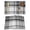 Black, variant on Orange Buffalo Plaid Placemats Set of 2 Geometric Modern Farmhouse Place Mats Indoor Wipeable Table Mats Washable Cloth Dining Table Placemats for Kitchen Holiday Party Home Decor 13x19 Inch
