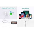 thumbnail image 4 of USB C Charger for Samsung Galaxy Tab A9+/Tab A9/S23 FE/A05s/A05 25W Type C Charger Fast Charging Wall Charger -White, 4 of 7