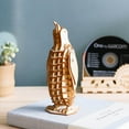 thumbnail image 3 of Build Your Own 3D Wooden Assembly Puzzle Wood Craft Kit Model, Emperor Penguins, 3 of 6