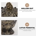 thumbnail image 2 of Miangastore Incense Burner Copper 1Pc 2.9x2.7in, 2 of 8