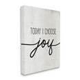 thumbnail image 3 of Stupell Industries Today I Choose Joy Motivational Phrase Positive Attitude, 16 x 20, Design by Daphne Polselli, 3 of 7