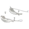 thumbnail image 3 of Pendientes Brillar alas de Angel y Cruz de perlas Electrónica, 3 of 5