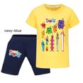 thumbnail image 1 of Boys And Girls Children's Short Sleeve Shorts Suit, 1 of 1