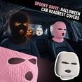 thumbnail image 6 of 2PCS Funny Car Headrest Cover, Personalized Headrest Covers for Car, Breathable Car Seat Headrest Cover， Automotive Interior Holiday Decor, Universal Car Interior Accessory for Daily Halloween Decor, 6 of 9