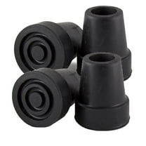 Sky Med 3/4" Standard Offset Cane Replacement Tip, 4 Counts