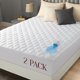 thumbnail image 1 of Protector de colchón Utopia Bedding completo, 137 x 191 cm, impermeable, 1 of 9