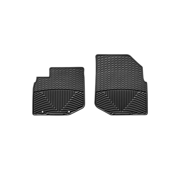 WeatherTech All-Weather Floor Mats compatible with 2009-2013 Honda Fit - 1st Row (Driver & Passenger), Black