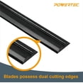thumbnail image 2 of POWERTEC 2PK 3-1/4" Tungsten Carbide Hand Held Planer Blades Replacement for Black&Decker, Bosch, DeWalt, Hitachi, Makita, Porter Cable, Ryobi, Stanley, WEN (12841), 2 of 7