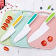 thumbnail image 2 of 3Pcs Dessert Cutter Anti-slip Comfortable Grip TPR Safety Sawtooth Pie Server Kitchen Accessories, 2 of 7