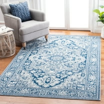 SAFAVIEH Belmont Collection BMT134N Navy / Grey Rug