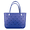 Deep Blue, variant on Waterproof Rubber Tote Bag for Beach, Travel and Daily Use
