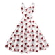thumbnail image 4 of Vestidos de Lino Para Mujer Vestido de Fiesta Formal de Graduación Sin Mangas Hasta La Rodilla Estilo Retro de Línea A Acampanado Para Mujer, 4 of 4
