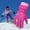 Purple, variant on Kid Girls Boys Gloves, Winter Waterproof Windproof Warm Ski Gloves for Toddler Child Orange (1-11T)