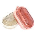 thumbnail image 4 of Miangastore Plastic Soap Holder Pink 2Pcs 5.7X3.3X2In, 4 of 8