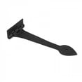 thumbnail image 5 of Black Iron Door Strap Hinge 12" L Heart Tip Design Rust Resistant Pack of 4, 5 of 8