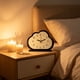 thumbnail image 1 of Cloud Shaped Wooden Desk Clock Silent Non Ticking Minimal Table Clock With Stand For Youth Bedroom Bedroom Office Home Decor, 1 of 6
