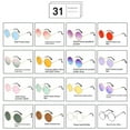 thumbnail image 1 of Gafas de sol redondas retro gafas de sol marinas de metal gafas coloridas multicolores unisex, 1 of 3
