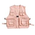 thumbnail image 4 of Chaleco utilitario para hombres y mujeres, chaleco cargo, chaleco informal con hebilla frontal transpirable 3XL, 4 of 8