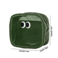 thumbnail image 3 of Wuztai Liquidation Sac de Lavage Maquillage Grande Capacité Yeux Mignons Sac de Rangement Numérique Offres 90 % de Réduction, 3 of 6