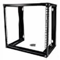 thumbnail image 3 of CNAweb 9U Wall Mount Open Frame 19" Server Equipment Rack 19 inch Depth – Black, 3 of 4