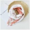 thumbnail image 3 of Floral Neckerchief Lace Linen Creative Neck Scarf Neckerchief Scarf for Women, 3 of 10