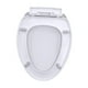 thumbnail image 2 of Tapa de Asiento de Inodoro, Silenciosa, Accesorios, Fácil de Limpiar, Reemplazo Simple para La Tapa de La Tapa Del Inodoro para El Baño Doméstico, Par Tipo V, 2 of 9