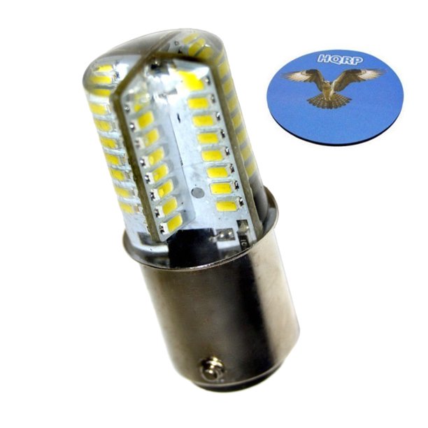 HQRP 110V LED Light Bulb Cool White for Kenmore 385.15358 / 385.162213