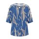 thumbnail image 4 of Ichuanyi Womens Swimsuits Clearance Sexy Women Casual Printed Half Sleeve Halter Necklace Clod Shoulder Pullover Blouse T-shirt Tops Ichuanyi Ichuanyi, 4 of 5