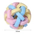 thumbnail image 2 of Cat Toy Ball Creative Rubber Bell Design Pet Playing Ball Kitten Toy for Dogs, 2 of 10