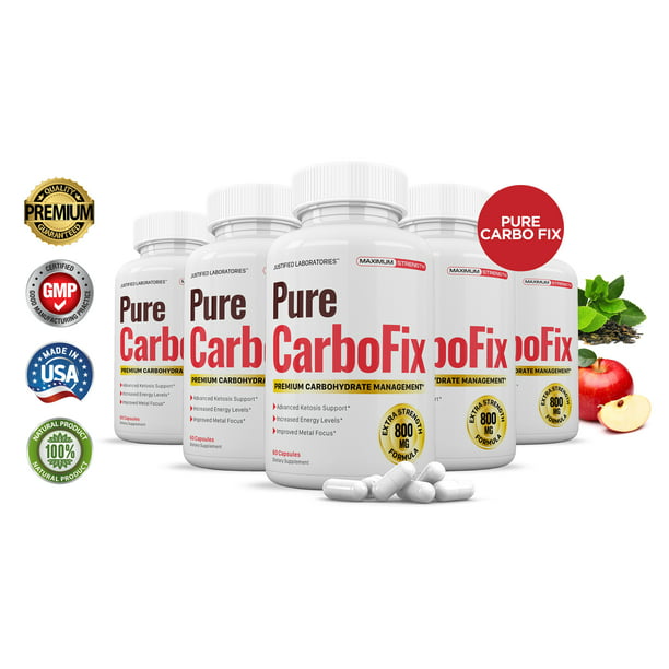 Pure Carbo Fix Carbohydrate Management Carbofix Formula Diet Pills ...