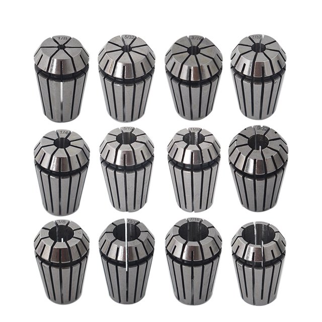 ER11/ER16/ER20/ER25/ER32/ER40 Spring Collet Set For CNC Milling Lathe Machine