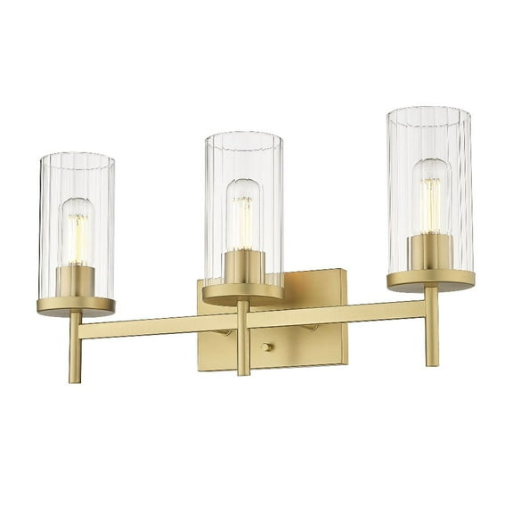 Golden Lighting Winslett 3-light Vanity in Brushed Champagne Brass