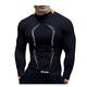 thumbnail image 1 of Playera Bloosom  Licra Deportiva Correr Compresión Manga Larga Gym Negro G, 1 of 4