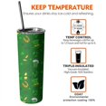 thumbnail image 3 of St. Pat's Clover 20 Oz Insulated Stainless Steel - Insulated Water Bottle- Birthday Gifts for Mom Sister Friends Women, 3 of 7