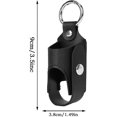 thumbnail image 4 of Inhaler Storage Case,Leather Inhaler Holder Leather Storage Tool for Camping, Travel, Business Trip, Home, School Black, 4 of 5