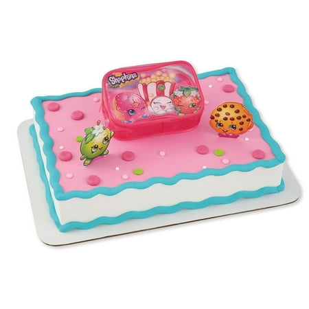 Shopkins Time To Shop Cake Topper Kit Walmart Com