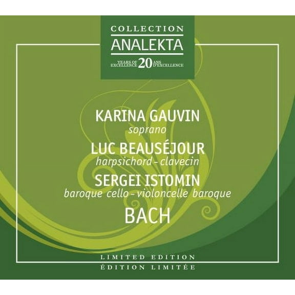 Karina Gauvin - Bach - Music & Performance - CD