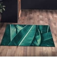 thumbnail image 5 of Large Rug, Bathroom Rug, Home Decor Rug, Anti-Slip Carpet, Leaf Rug, Trendy Rugs, Floral Rug, Gift For The Home, Entryway Rug, Indoor Rug, 5.2'x7.5' - 160x230 cm, 5 of 7