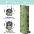thumbnail image 3 of 20 oz Skinny Tumblers with Lid and Straw, 3 of 5