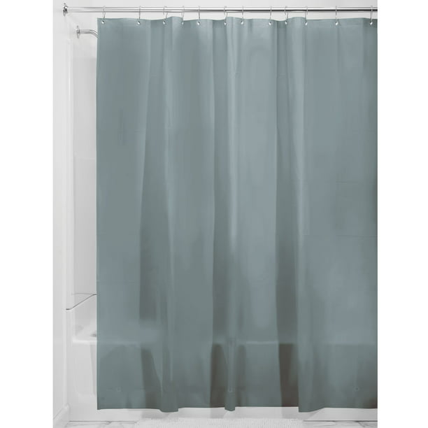 Interdesign Peva 3 Gauge Shower Curtain, Shower Curtain Liner 72 X 76 Patio Doors