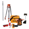 thumbnail image 1 of Johnson Level & Tool 99-006K Self Leveling Rotary Laser System Kit, Soft Shell Carrying Case, Alkaline Battery, Tripod, Mounting Bracket, 13ft Grade Rod, Magnetic Target, Protective Glasses, 1 of 5