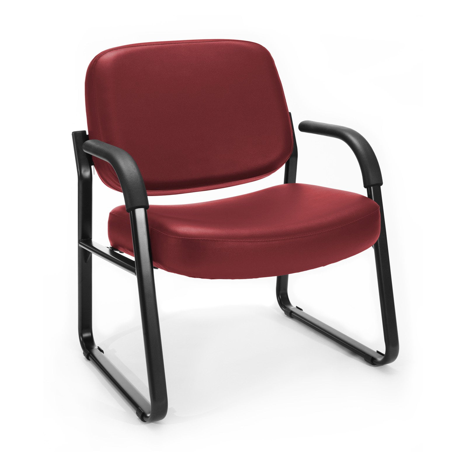 Buy OFM Big and Tall Guest and Reception Chair with Arms, in Charcoal