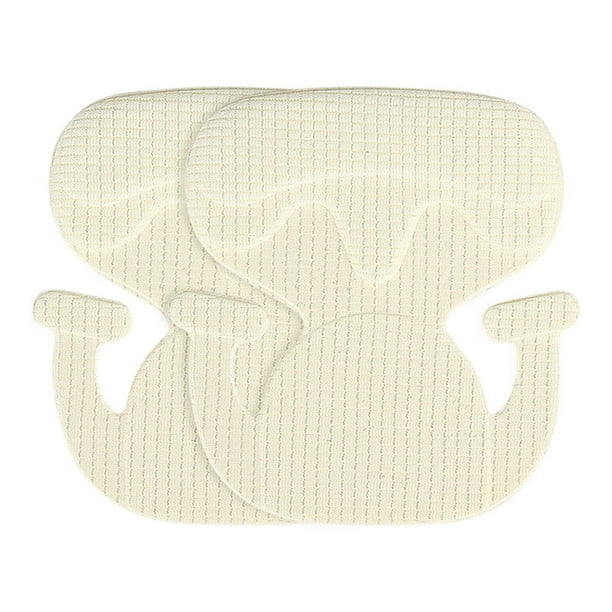 1 Par Insertos Protectores De Talón Invisibles Transparentes De