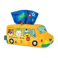 thumbnail image 2 of Juguetes de caja de pañuelos para bebés, Educación temprana Relleno con 8 colores Tejidos Juguete sensorial para 6- Recién , autobús escolar, 2 of 8
