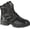 Black, variant on Thorogood Men's Deuce 6" Waterproof Side Zip Work Boot Soft Toe Black 9.5 D(M) US