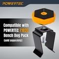 thumbnail image 4 of Abrazaderas de Resorte POWERTEC para Bench Dog Puck Paquete de 4 (72204), 4 of 6