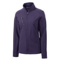 thumbnail image 5 of Port Authority Ladies Welded Soft Shell Jacket-3XL (Posh Purple), 5 of 6