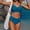 Blue, variant on uublik Swimwear Tankini for Women Bathing Suit for Women Push Up Swimwear Built in Bra Swimsuit Cheeky Bikini Swimsuit Pink