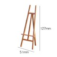 thumbnail image 6 of Joernso Miniature Easel Stand Solid Wood Realistic DIY Crafts Kids Gifts Toys Studio Furniture 1:12 Dollhouse Scene Ornament Mini Artist Painting Display Easel Dollhouse Accessories, 6 of 8